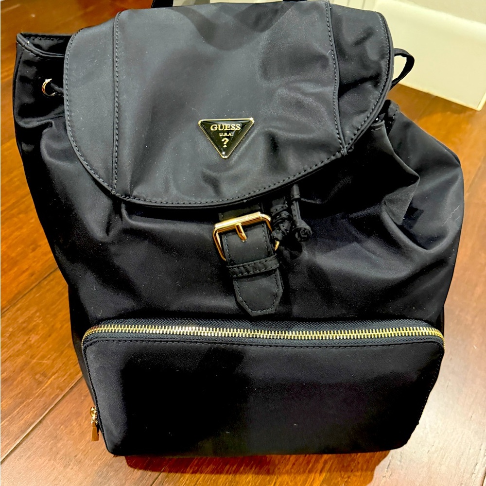 GUESS Black Backpack